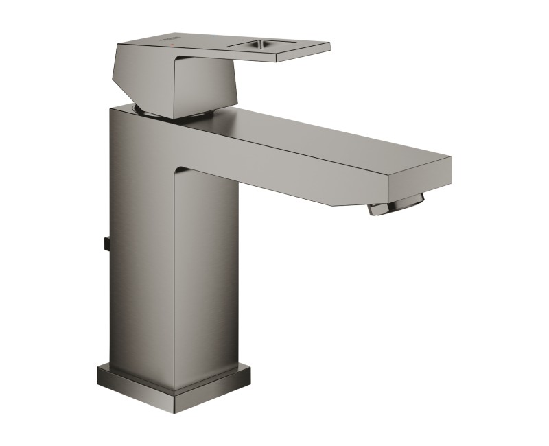 Grohe Eurocube M-Size  смеситель для раковины с pop up клапаном, матовый Hard Graphite 23445AL0