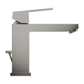 Grohe Eurocube M-Size  смеситель для раковины с pop up клапаном, матовый Hard Graphite 23445AL0