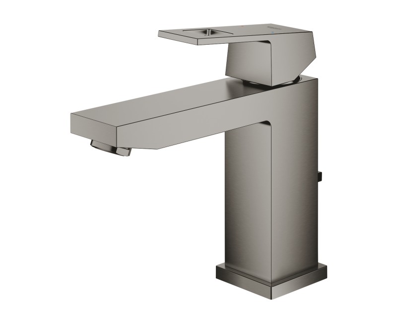 Grohe Eurocube M-Size  смеситель для раковины с pop up клапаном, матовый Hard Graphite 23445AL0