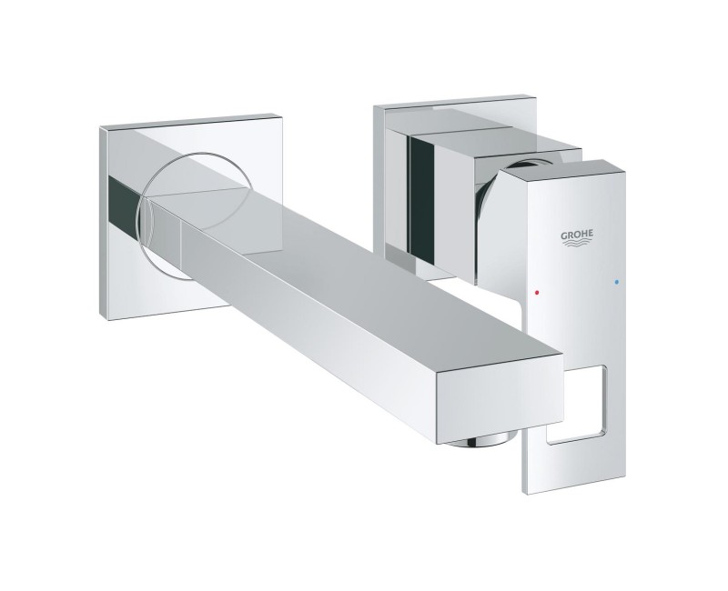 Grohe Eurocube M-Size встраиваемый смеситель для раковины, 2 выхода, хром 23447000