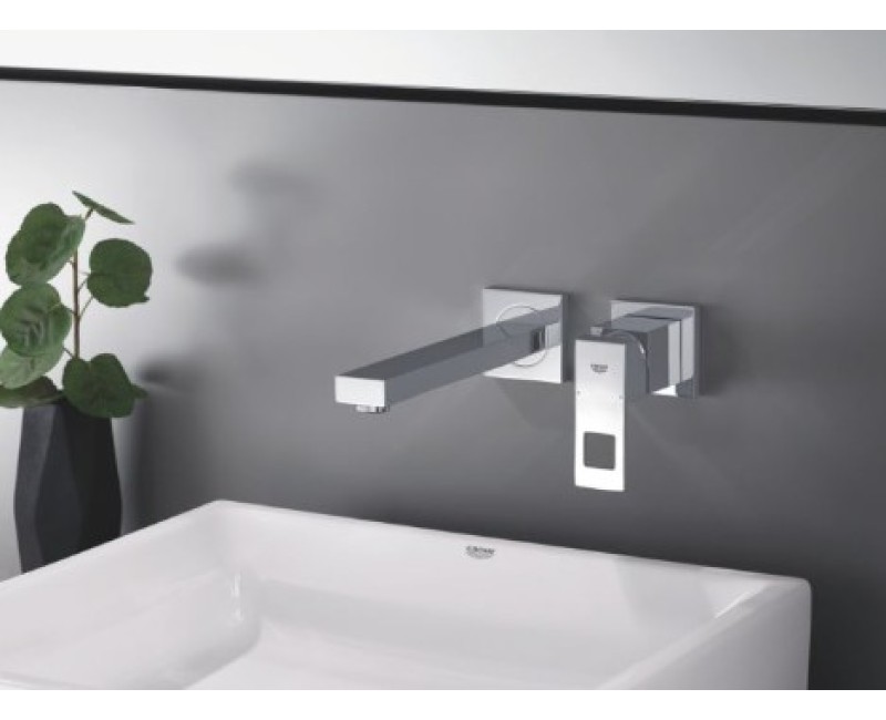 Grohe Eurocube M-Size встраиваемый смеситель для раковины, 2 выхода, хром 23447000