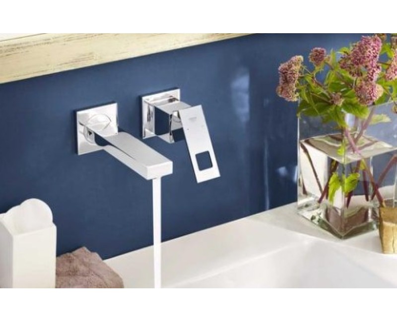 Grohe Eurocube M-Size встраиваемый смеситель для раковины, 2 выхода, хром 23447000
