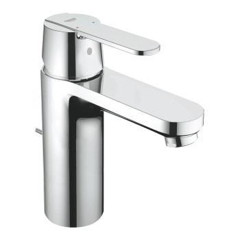 Grohe Grohtherm M-Size смеситель для раковины, с клапаном, хром 23454000