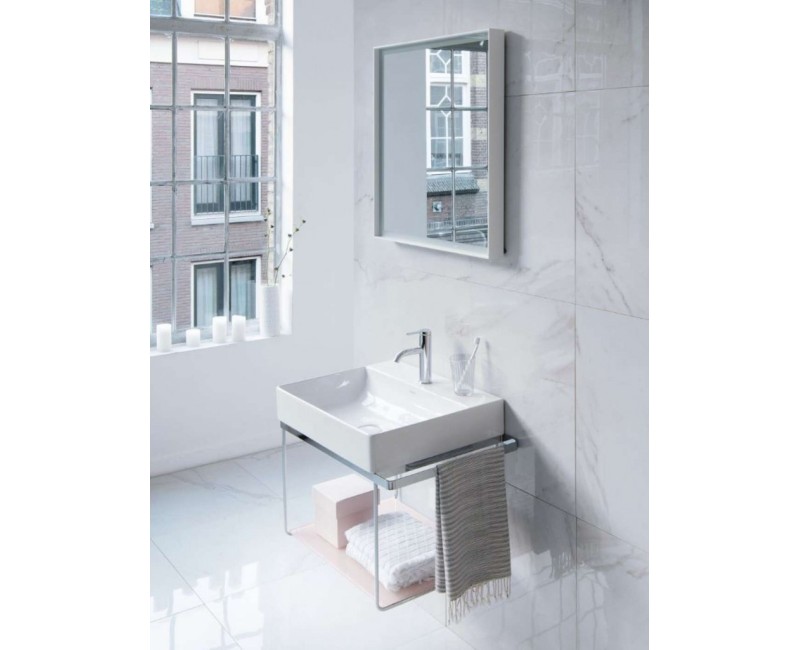 Раковина для ванной Duravit DuraSquare WonderGliss, DuraCeram® 50x47 см, белый