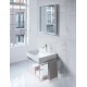 Vannas istabas izlietne Duravit DuraSquare WonderGliss, DuraCeram® 50x47cm, Balta Vannas istabas izlietne Duravit DuraSquare WonderGliss, DuraCeram® 50x47cm, Balta