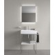 Vannas istabas izlietne Duravit DuraSquare WonderGliss, DuraCeram® 60x47cm, Balta Vannas istabas izlietne Duravit DuraSquare WonderGliss, DuraCeram® 60x47cm, Balta