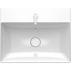 Vannas istabas izlietne Duravit DuraSquare WonderGliss, DuraCeram® 60x47cm, Balta Vannas istabas izlietne Duravit DuraSquare WonderGliss, DuraCeram® 60x47cm, Balta
