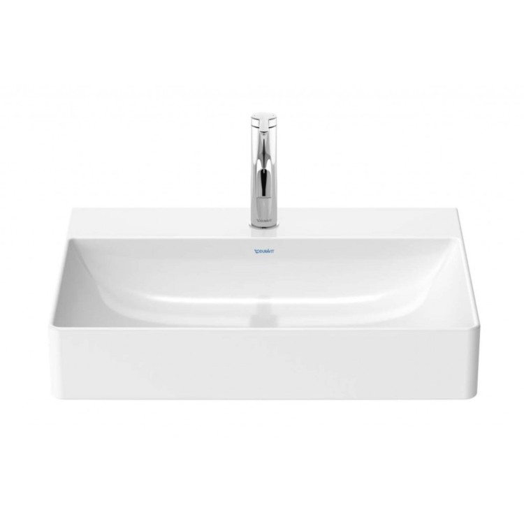 Vannas istabas izlietne Duravit DuraSquare WonderGliss, DuraCeram® 60x47cm, Balta Vannas istabas izlietne Duravit DuraSquare WonderGliss, DuraCeram® 60x47cm, Balta