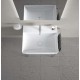 Vannas istabas izlietne Duravit DuraSquare WonderGliss, DuraCeram® 60x47cm, Balta Vannas istabas izlietne Duravit DuraSquare WonderGliss, DuraCeram® 60x47cm, Balta