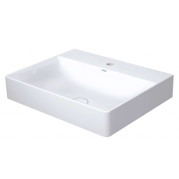 Vannas istabas izlietne Duravit DuraSquare WonderGliss, DuraCeram® 60x47cm, Balta