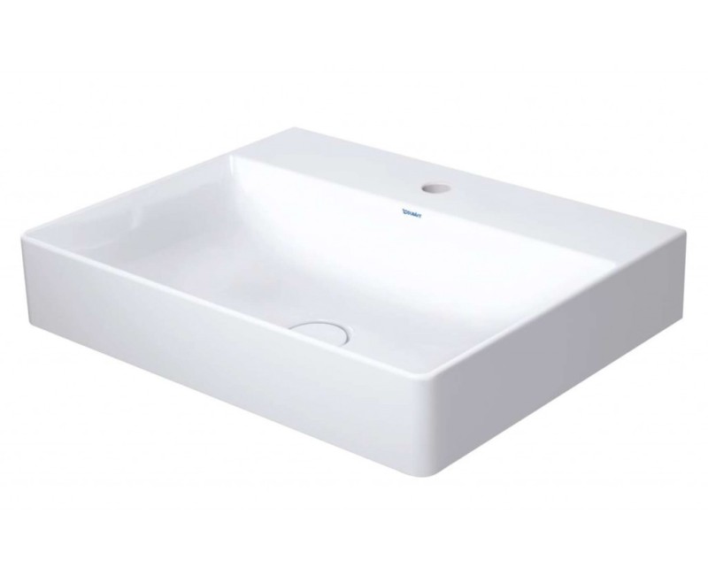 Vannas istabas izlietne Duravit DuraSquare WonderGliss, DuraCeram® 60x47cm, Balta