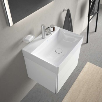 Vannas istabas izlietne Duravit DuraSquare WonderGliss, DuraCeram® 60x47cm, Balta
