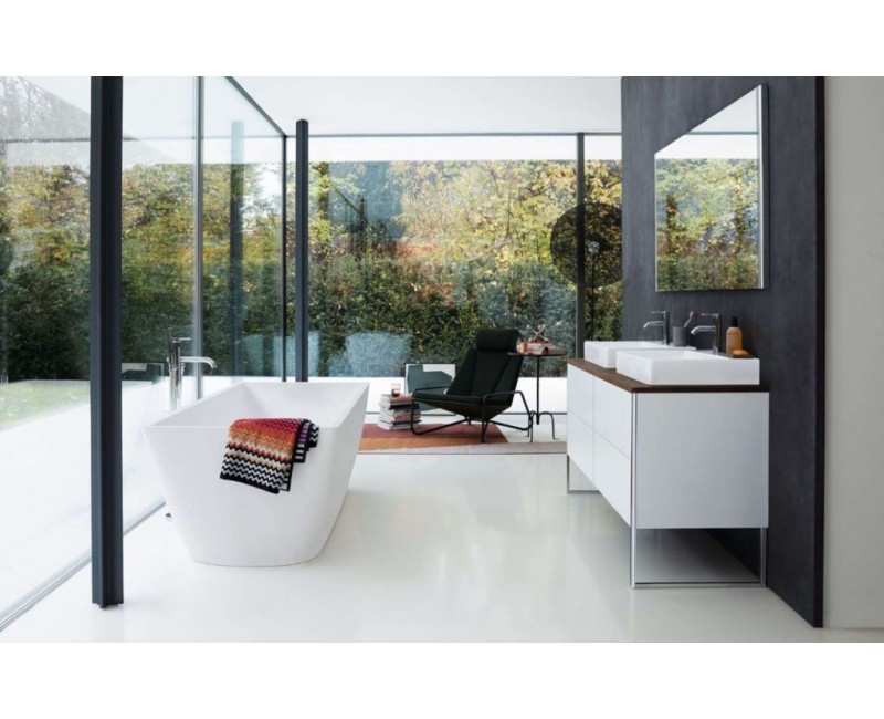 Vannas istabas izlietne Duravit DuraSquare WonderGliss, DuraCeram® 60x47cm, Balta