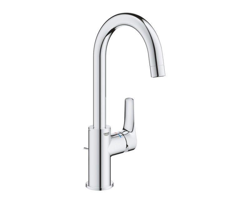 Grohe Eurosmart L-Size смеситель для раковины с pop up клапаном, хром 23537003