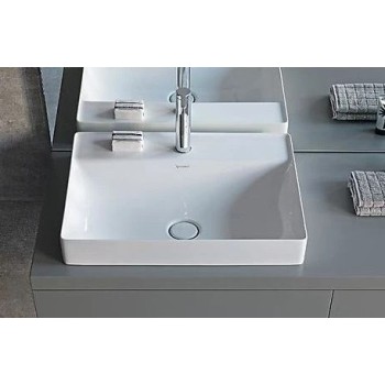 Раковина для ванной Duravit DuraSquare, DuraCeram® 80x47 см, белый