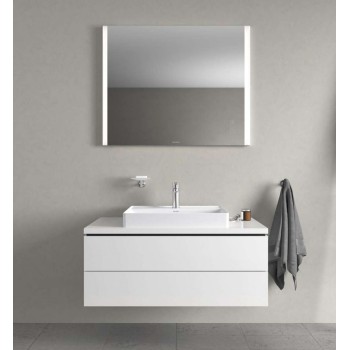Vannas istabas izlietne Duravit DuraSquare WonderGliss, DuraCeram® 60x47cm, Balta