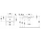Vannas istabas izlietne Duravit DuraSquare WonderGliss, DuraCeram® 60x47cm, Balta Vannas istabas izlietne Duravit DuraSquare WonderGliss, DuraCeram® 60x47cm, Balta
