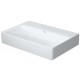 Vannas istabas izlietne Duravit DuraSquare WonderGliss, DuraCeram® 60x47cm, Balta Vannas istabas izlietne Duravit DuraSquare WonderGliss, DuraCeram® 60x47cm, Balta
