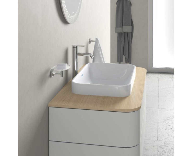 Раковина для ванной Duravit Happy D.2, 60x40 см, накладная, белая