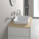 Раковина для ванной Duravit Happy D.2, 60x40 см, накладная, белая Раковина для ванной Duravit Happy D.2, 60x40 см, накладная, белая