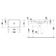 Раковина для ванной Duravit Happy D.2, 60x40 см, накладная, белая Раковина для ванной Duravit Happy D.2, 60x40 см, накладная, белая