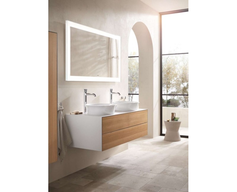 Раковина для ванной Duravit Tulip WonderGliss, DuraCeram D43см, белый