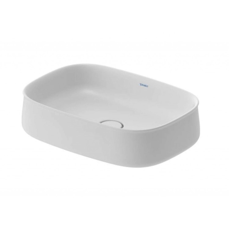 Раковина для ванной комнаты Duravit Zencha WonderGliss, DuraCeram 55x39 см, белый Раковина для ванной комнаты Duravit Zencha WonderGliss, DuraCeram 55x39 см, белый