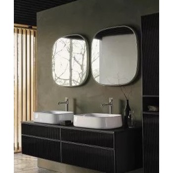 Vannas istabas izlietne Duravit Zencha WonderGliss, DuraCeram uz Virsmas 55x39cm, Balta