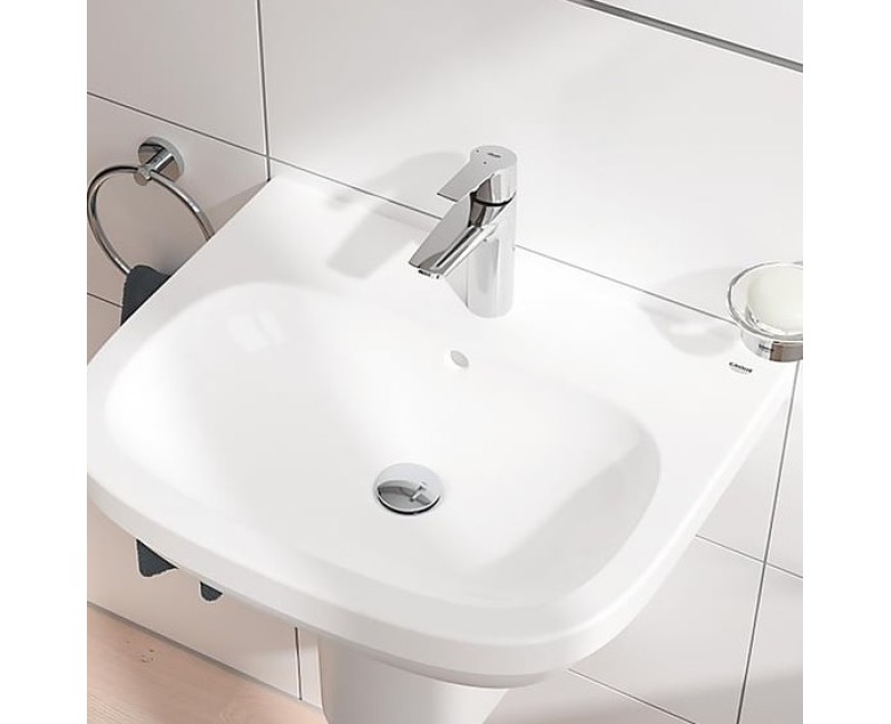 Vannas istabas Izlietnes maisītājs Grohe QuickFix Start M-Size ar Push-Open vārstu, hromēts 23746002