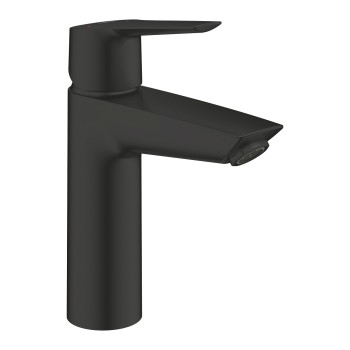 Vannas istabas Izlietnes maisītājs Grohe QuickFix Start M-Size ar Push-Open vārstu, melns matēts 237462432