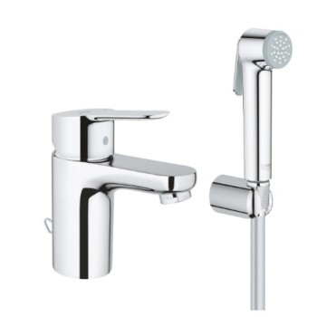 Izlietnes maisītājs Grohe Bau Edge  S-Size ar Bidetta 23757000 Hromēts
