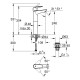 Grohe Start Edge XL-Size смеситель для раковины, хром 23777001 Grohe Start Edge XL-Size смеситель для раковины, хром 23777001