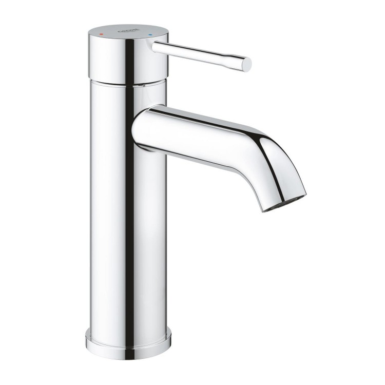 Vannas istabas Izlietnes maisītājs Grohe Essence New S-Size ar Push-Open, hromēts 23797001 Vannas istabas Izlietnes maisītājs Grohe Essence New S-Size ar Push-Open, hromēts 23797001
