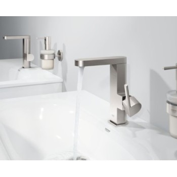 Смеситель для раковины Grohe Plus M-Size с клапаном Push-Open, хром 23872003