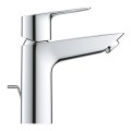 Grohe BauLoop M-Size смеситель для раковины с pop up клапаном, хром 23885001