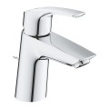 Grohe Eurosmart S-Size, смеситель для раковины с pop up клапаном, хром 23969003