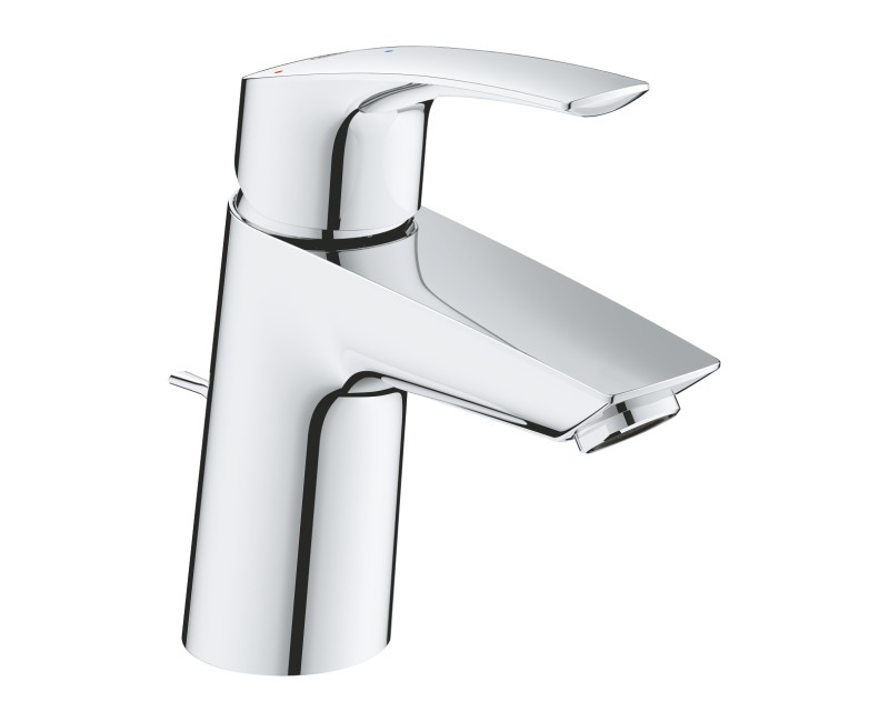 Grohe Eurosmart S-Size, смеситель для раковины с pop up клапаном, хром 23969003