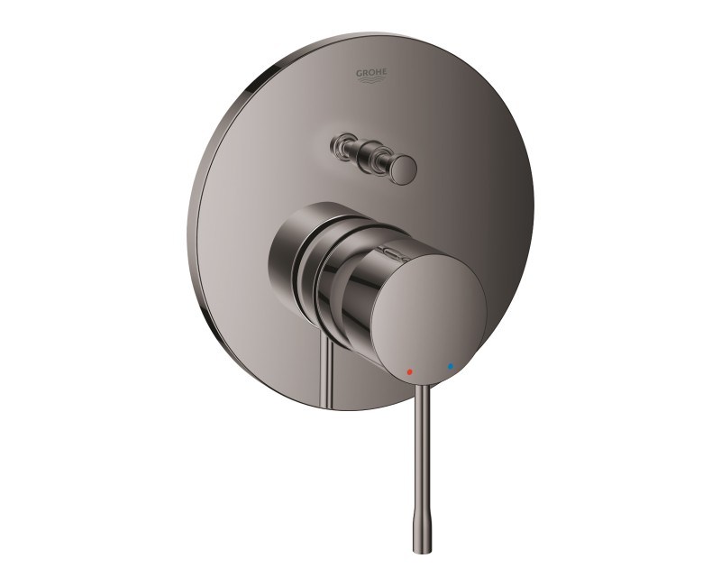 Смеситель для душа Grohe Essence встраиваемый 2 излива, Hard Graphite 24058A01