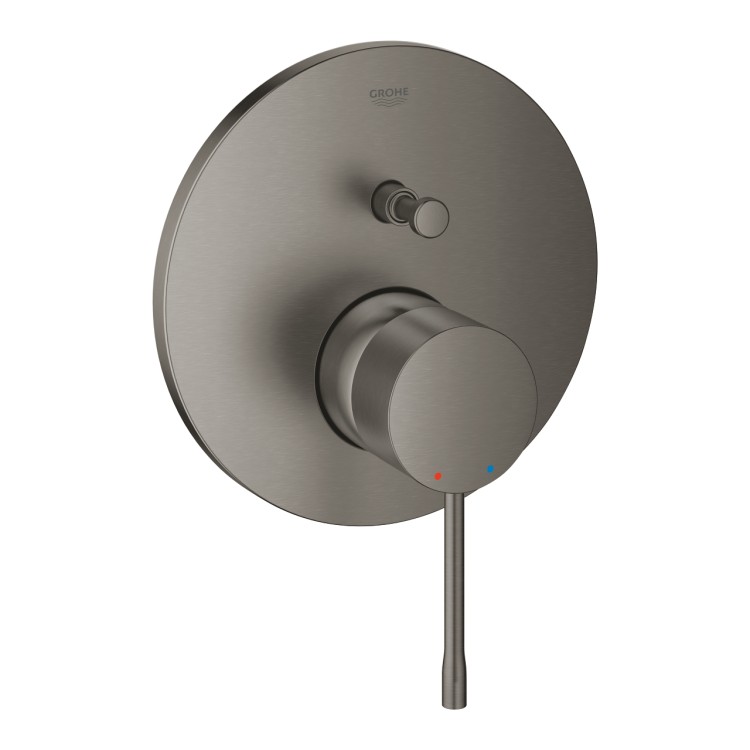 Смеситель для душа Grohe Essence встраиваемый 2 излива, матовый Hard Graphite 24058AL1 Смеситель для душа Grohe Essence встраиваемый 2 излива, матовый Hard Graphite 24058AL1