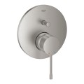 Смеситель для душа Grohe Essence встраиваемый 2 излива, supersteel 24058DC1