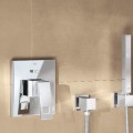 Смеситель для ванны/душа Grohe Eurocube встраиваемый 2 выхода, хром 24062000