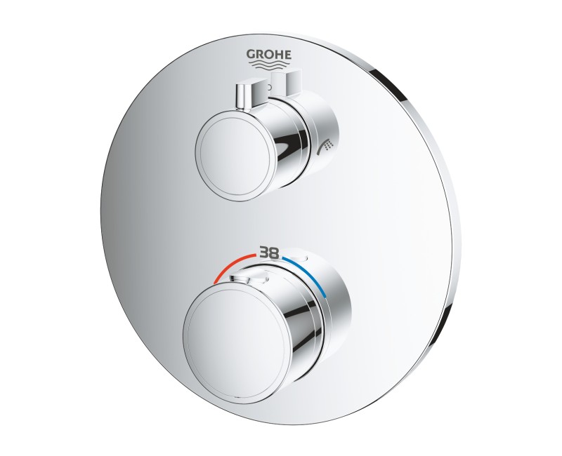 Смеситель для ванны/душа Grohe Grohtherm с термостатом, хром 24077000