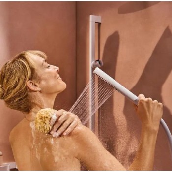 Душевая трубка  Hansgrohe Pulsify S HS 1j EcoSmart+ 24126700 Белый матовый