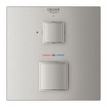 Смеситель для ванны/душа Grohe Grohtherm Cube встраиваемый, с термостатом, supersteel 24153DC0