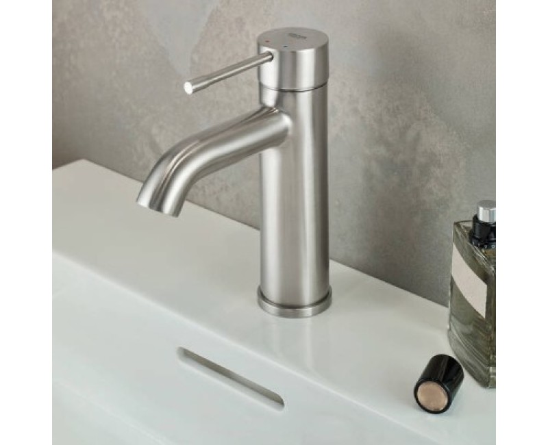 Grohe Essence S-Size смеситель для раковины с pop up клапаном, хром 24171DC1