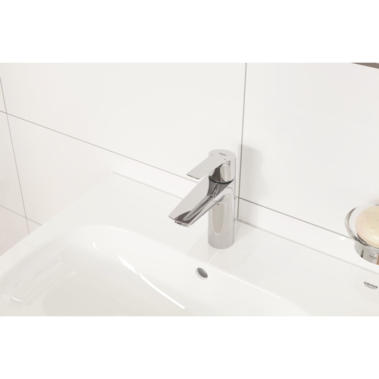 Vannas istabas Izlietnes maisītājs Grohe QuickFix Start M-Size ar Push-Open vārstu, hromēts 24204002 Vannas istabas Izlietnes maisītājs Grohe QuickFix Start M-Size ar Push-Open vārstu, hromēts 24204002