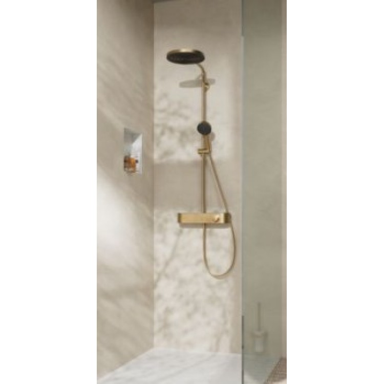 Dušas sistēma Hansgrohe Pulsify S Showerpipe 260 1jet 24220140 Brushed Bronze Dušas sistēma Hansgrohe Pulsify S Showerpipe 260 1jet 24220140 Brushed Bronze