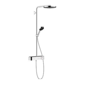 Dušas sistēma Hansgrohe Pulsify S Showerpipe 260 1jet EcoSmart 24221000 Hromēts