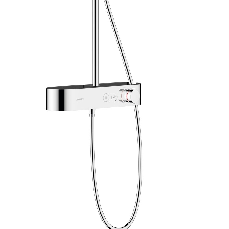 Dušas sistēma Hansgrohe Pulsify S Showerpipe 260 1jet EcoSmart 24221000 Hromēts Dušas sistēma Hansgrohe Pulsify S Showerpipe 260 1jet EcoSmart 24221000 Hromēts