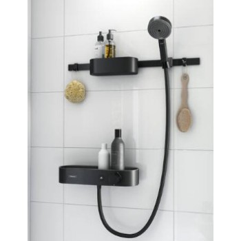 Душевой гарнитур Hansgrohe WallStoris Bundle ручной душ 105 3jet Активация EcoSmart с термостатом 24250670